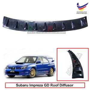 Subaru Impreza GD (2nd Gen) 2000-2007 Vortex Generator Shark Fin Aerodynamic Rear Top Roof Diffuser Diffusor